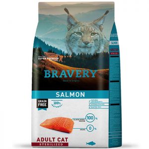 BRAVERY SALMON ADULT CAT STERILIZED 7 KG